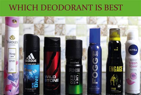 perfume vs deodorant vs scent.